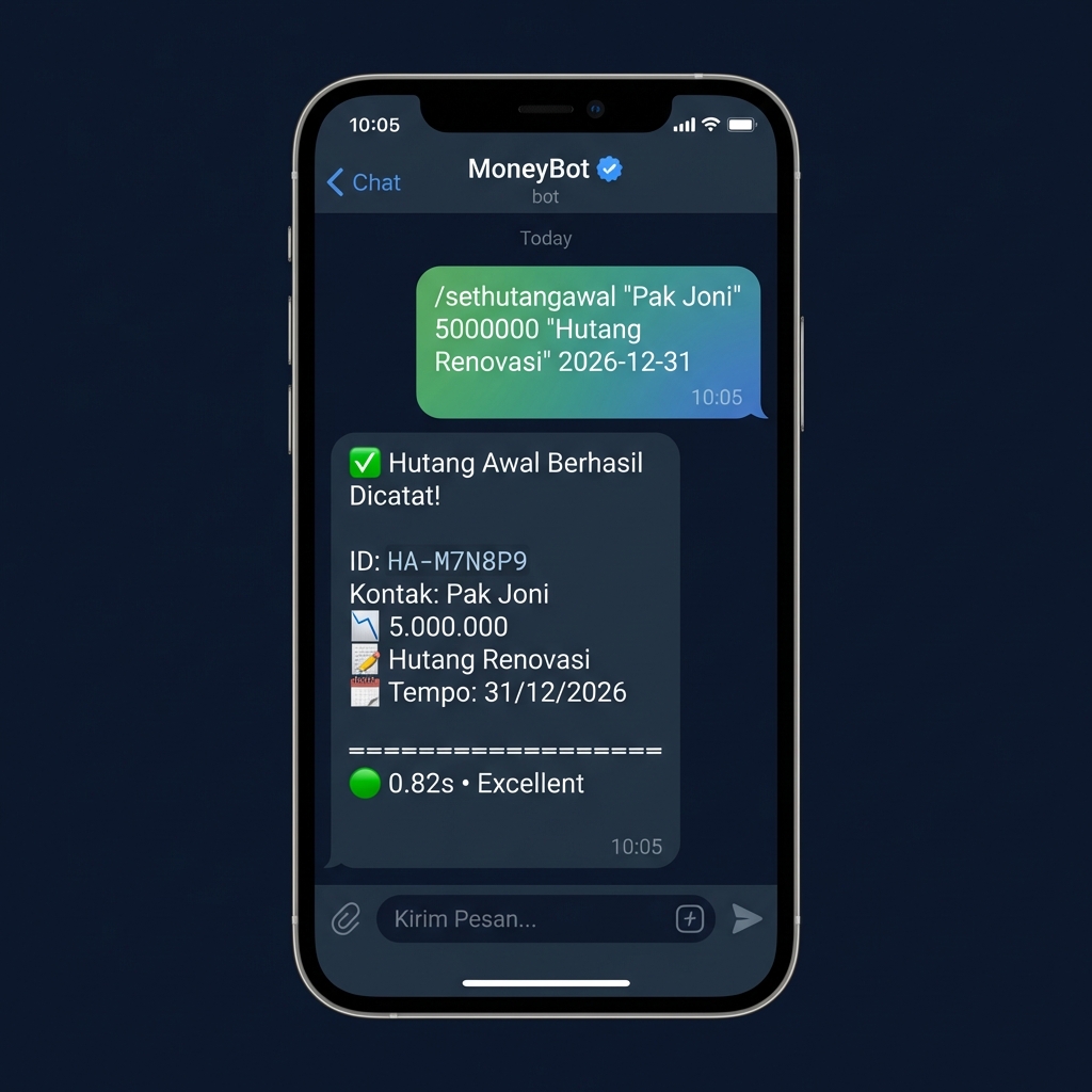 Hutang Awal Simulation